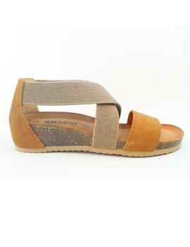 Sandalias Igi&Co combinadas cuero