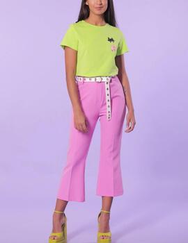 Pantalón Mimi Mua flare rosa