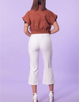 Pantalón Mimi Mua flare blanco