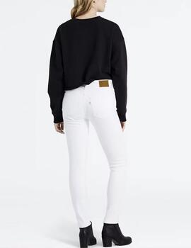 Pantalón vaquero Levis 721 High Rise Skinny blanco