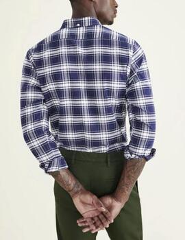 Camisa Dockers cuadros azul