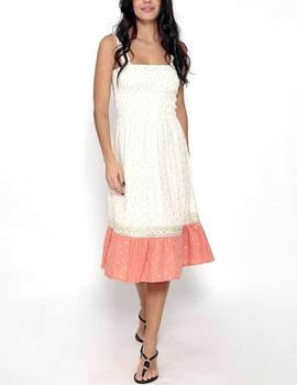 Vestido Brave Soul bicolor