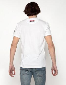Camiseta Brave Soul estampada blanco
