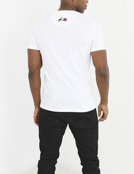 Camiseta Brave Soul estampada blanco