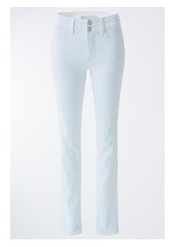 Pantalón vaquero Salsa Secret Push In slim blanco