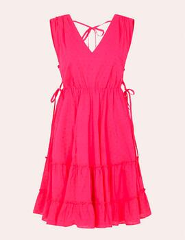 Vestido Naf Naf fucsia