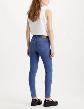 Pantalón vaquero Levis 711 Skinny Rio azul