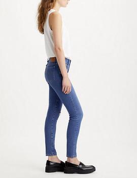 Pantalón vaquero Levis 711 Skinny Rio azul