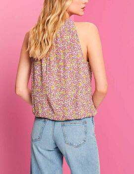 Blusa Esprit estampada multi