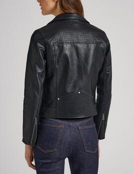 Cazadora biker Pepe Jeans Masie negro