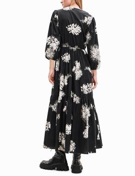 Vestido Desigual midi estampado