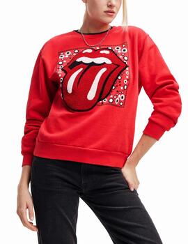 Sudadera Desigual Rolling rojo