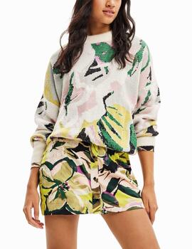 Jersey Desigual oversize floral