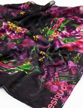 Fular Desigual rectangular estampado