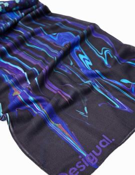 Fular Desigual rectangular estampado