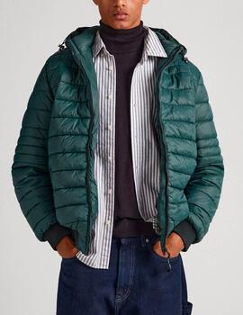 Chaqueta Pepe Jeans acolchada verde