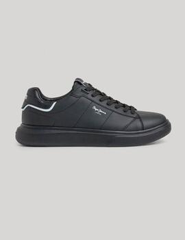 Zapatillas Pepe Jeans Eaton negro