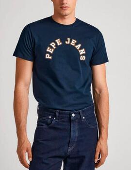Camiseta Pepe Jeans logo marino