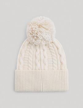 Gorro Pepe Jeans punto blanco