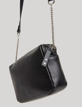 Bolso Pepe Jeans estrellas negro