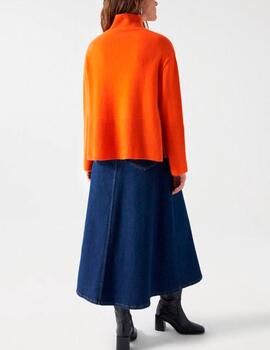 Jersey Salsa lana naranja