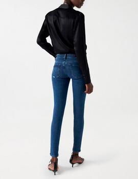 Pantalón vaquero Salsa Wonder Push Up azul