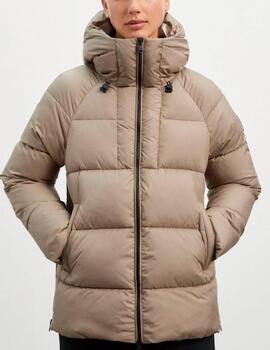 Chaqueta acolchada Ecoalf Fujialf mocca