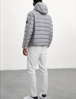 Chaqueta Ecoalf acolchada Aspen gris