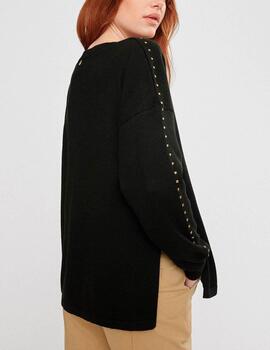Jersey Lola Casademunt tachas negro