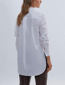 Camisa Lola Casademunt tachas blanco