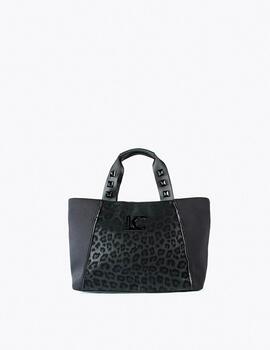 Bolso Lola Casademunt shopper animal print