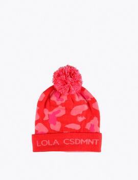 Gorro Lola Casademunt pompón bicolor