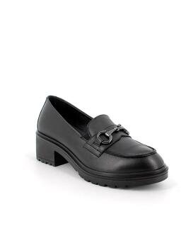 Mocasines Igi&Co tacón negro