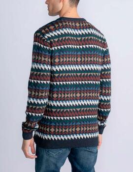 Jersey Petrol estampado integral