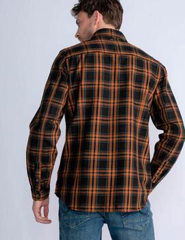 Camisa Petrol cuadros