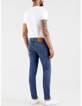 Pantalón vaquero Levis 512 tapered azul 0850