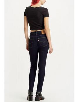Pantalón vaquero Levis 721 tiro alto azul 0626