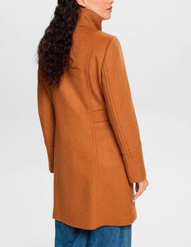 Abrigo Esprit lana camel