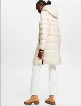 Chaqueta acolchada Esprit beige