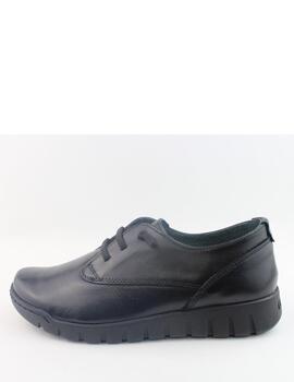Zapatos Walk and Fly cordones negro