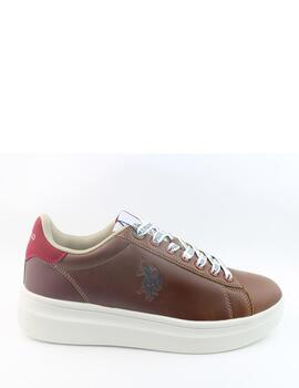 Zapatillas U.S. Polo Assn. cuero