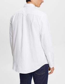 Camisa Esprit slim blanco