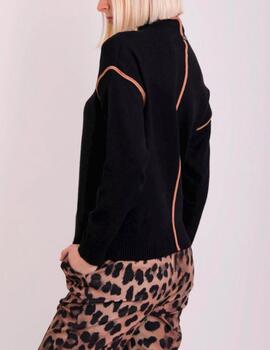 Jersey Mimi-Mua contraste negro