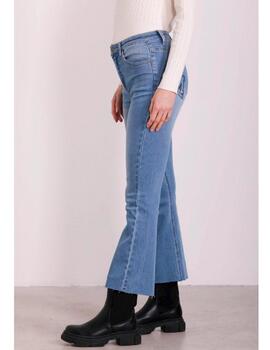 Pantalón vaquero Mimi-Mua cropped azul