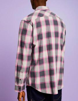 Camisa Esprit franela cuadros