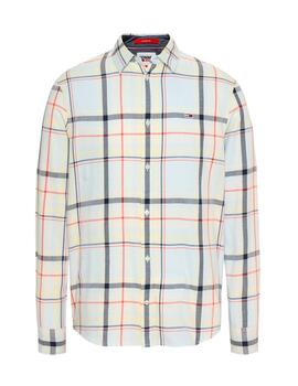 Camisa Tommy Jeans cuadros multi