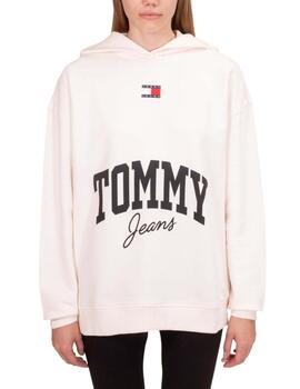 Sudadera Tommy Jeans blanco