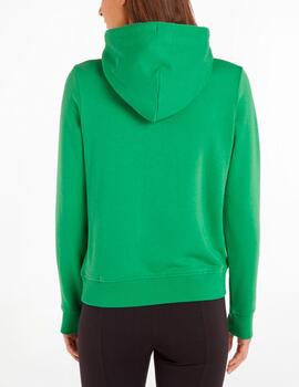 Sudadera Tommy Jeans logo verde