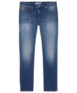 Pantalón vaquero Tommy Jeans Scanton slim azul medio