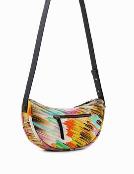 Bolso mediano Desigual ovalado multicolor